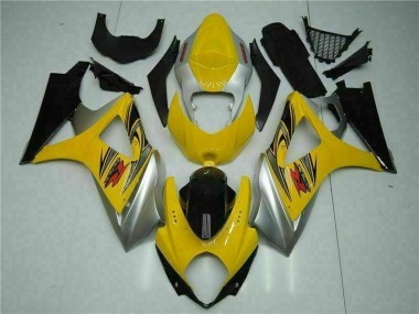 Amarillo ABS Kits Carenado Moto Suzuki GSXR 1000 K7 07-08