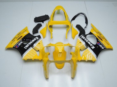 Amarillo Arrow Carenado Moto Kawasaki ZX6R 00-02