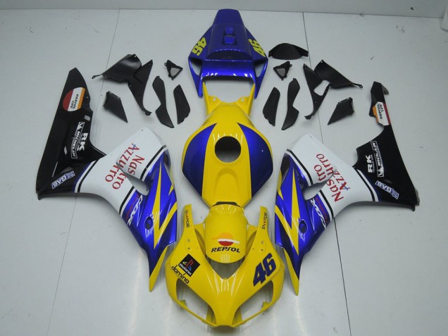 Amarillo Nastro Carenado Moto Honda CBR 1000 RR 06-07