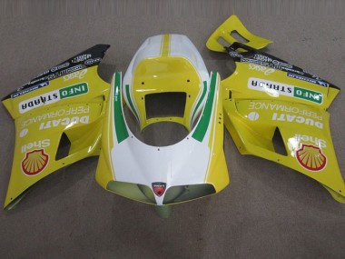 Amarillo Shell Info Strrda Carenado Moto Ducati 748 93-05