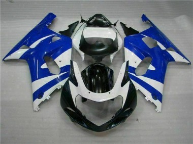 Azul ABS Kits Carenado Moto Suzuki GSXR 600 / 750 K1 K2 K3 01-03