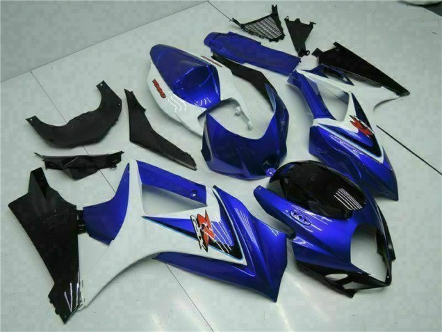 Azul ABS Moto Plástica Suzuki GSXR 1000 K7 07-08