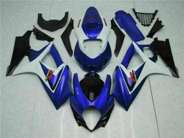 Azul ABS Moto Plástica Suzuki GSXR 1000 K7 07-08