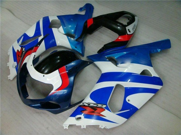 Azul ABS Moto Plástico Suzuki GSXR 600 / 750 K1 K2 K3 01-03