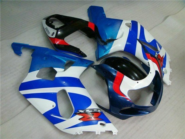 Azul ABS Moto Plástico Suzuki GSXR 600 / 750 K1 K2 K3 01-03