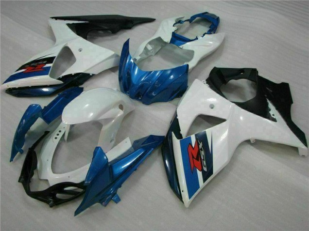 Azul Blanco ABS Moto Plástica Suzuki GSXR 1000 K9 09-16