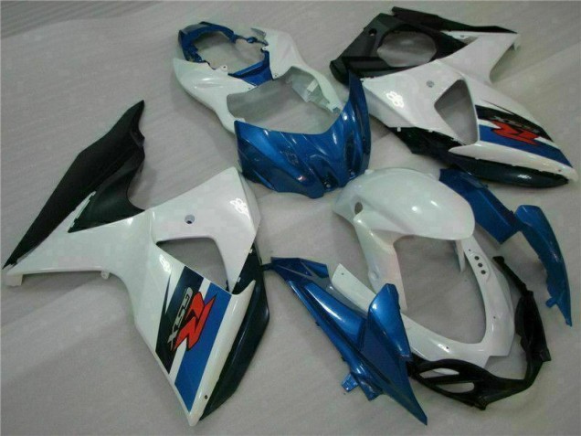 Azul Blanco ABS Moto Plástica Suzuki GSXR 1000 K9 09-16