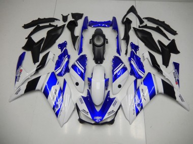 Azul Blanco Azul Blanco ENEOS Carenado Moto Yamaha R3 15-22