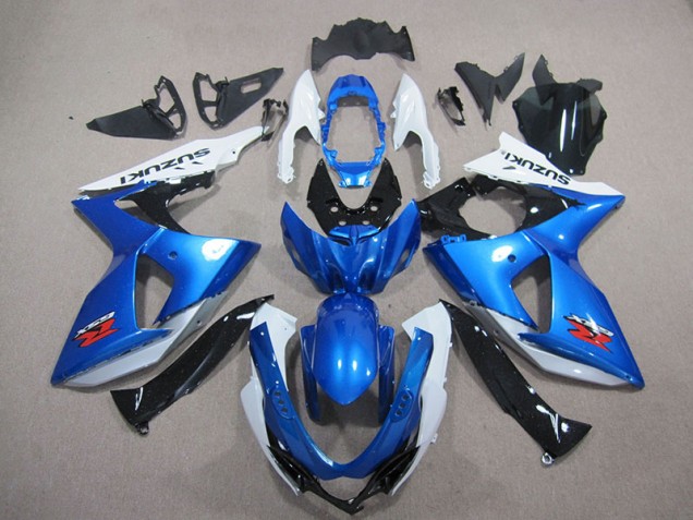 Azul Blanco Carenado & Plástico Moto Suzuki GSXR 1000 K9 09-16