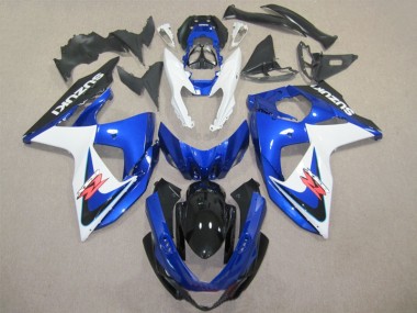 Azul Blanco Kits Completo Carenado Moto Suzuki GSXR 1000 K9 09-16