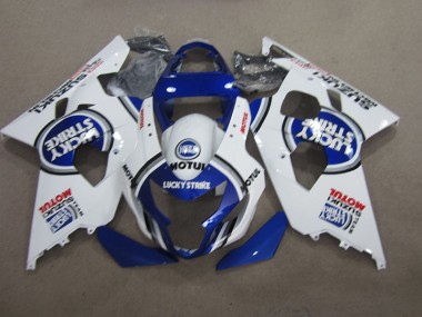 Azul Blanco Lucky Strike Motul Carenado Moto Suzuki GSXR 600 K4 04-05