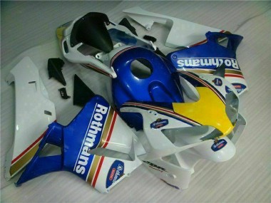 Azul Blanco Rothmans Carenado Moto Honda CBR 600 RR 03-04