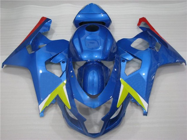 Azul Carenado Moto Suzuki GSXR 600 / 750 K4 04-05