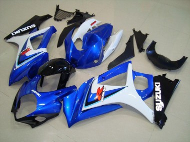 Azul Estilo OEM Carenado Moto Suzuki GSXR 1000 K7 07-08