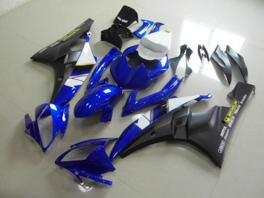 Azul Inyección Kits Carenado Moto Yamaha R6 06-07