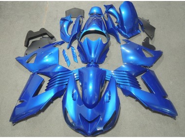 Azul Kit Carenado ABS Completo Kawasaki ZX14R ZZR 1400 06-11