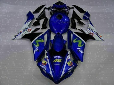 Azul Kits Carenado Moto Yamaha R1 07-08