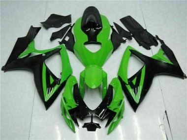 Azul Kits Completo Carenado Moto ABS Suzuki GSXR 600 / 750 K6 06-07