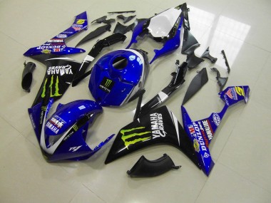 Azul Monster Carenado Moto Yamaha R1 07-08