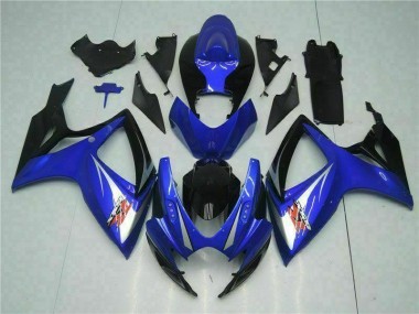 Azul Moto Plástico Suzuki GSXR 600 / 750 K6 06-07