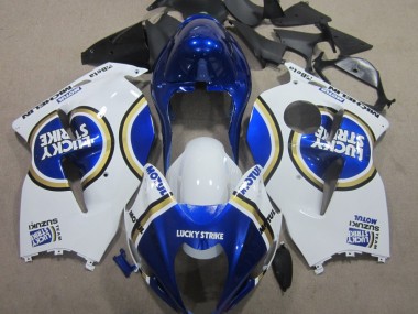 Azul Motul Blanco Lucky Strike Carenado Moto Suzuki GSXR 1300 Hayabusa 96-07