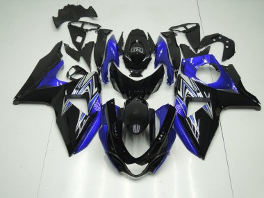 Azul & Negro Carenado Moto Suzuki GSXR 1000 K9 09-16