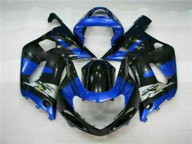 Azul Negro Kit Carenado Moto Suzuki GSXR 600 / 750 K1 K2 K3 01-03