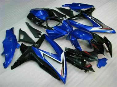 Azul Negro Kit Carenado Moto Suzuki GSXR 600 / 750 K8 08-10