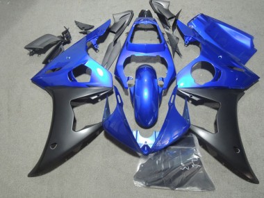 Azul Negro Kits Completo Carenado Moto Yamaha R6 03-05