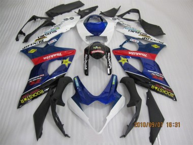 Azul Negro Rockstar Carenado Moto Suzuki GSXR 1000 K5 05-06