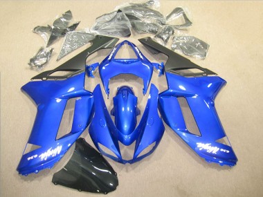 Azul Ninja 636 Carenado Moto Kawasaki ZX6R 07-08