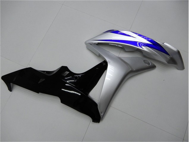 Azul Plata Negro Carenado Moto Honda CBR 600 RR 07-08