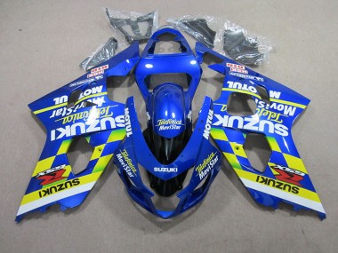 Azul Telefunica Movistar Motul Carenado Moto Suzuki GSXR 750 K4 04-05