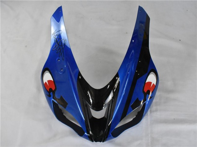 Azul Tiburón Carenado Moto Kawasaki ZX6R 07-08