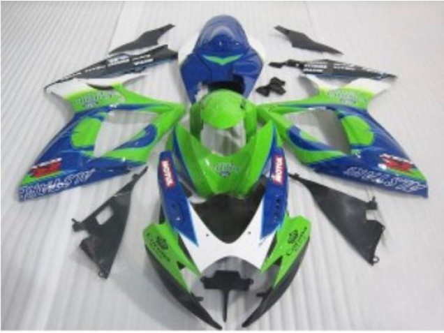 Azul Verde Carenado Moto Suzuki GSXR 600 / 750 K6 06-07