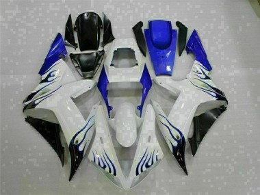 Blanco ABS Moto Plástica Yamaha R1 02-03