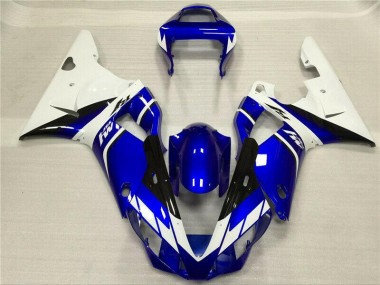 Blanco Azul Carenado Moto Yamaha R1 00-01