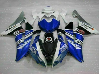 Blanco Azul Kit Carenado ABS Completo Yamaha R6 08-16