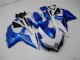 Blanco Azul Kit Carenado Moto Suzuki GSXR 600 / 750 K8 08-10