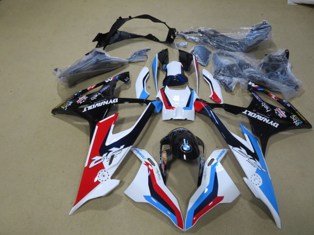 Blanco Azul Rojo Negro Carenado Moto BMW S1000RR 19-21