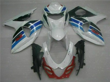 Blanco Carenado Moto Suzuki GSXR 1000 K9 09-16