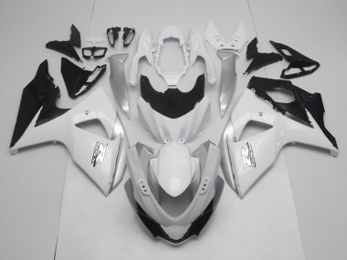 Blanco Estilo OEM Carenado Moto Suzuki GSXR 1000 K9 09-16