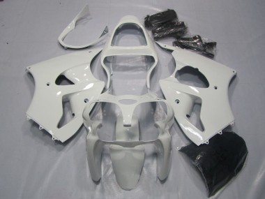 Blanco Kits Carenado Moto Kawasaki ZX6R 00-02