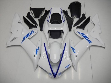 Blanco Kits Completo Carenado Moto Yamaha R1 02-03