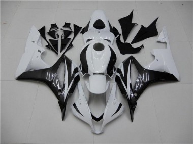 Blanco Negro Kits Completo Carenado Moto Honda CBR 600 RR 07-08