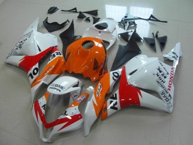 Blanco Nuevo Repsol Carenado Moto Honda CBR 600 RR 09-12