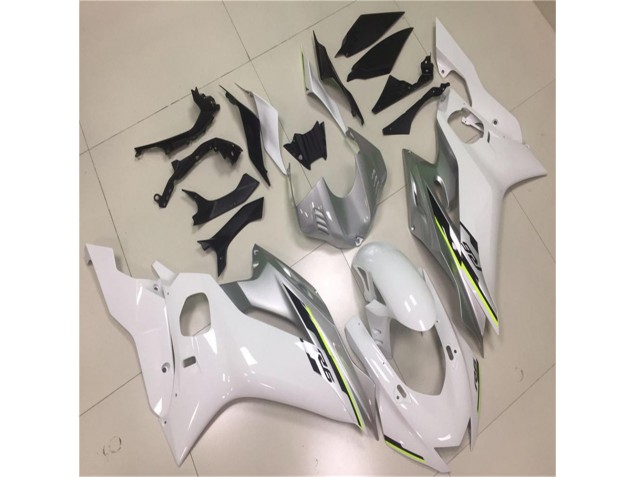 Blanco Plata Carenado Moto Yamaha R6 17-23