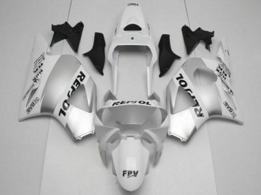 Blanco Plata Negro Repsol Carenado Moto Honda CBR 900 RR 954RR 02-03