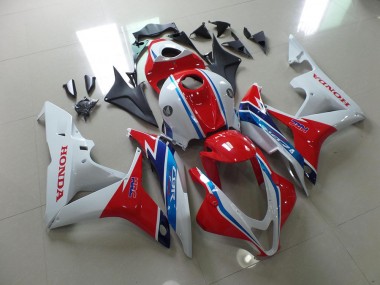 Blanco Rojo Azul HRC Carenado Moto Honda CBR 600 RR 07-08