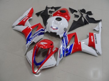 Blanco Rojo Azul Motul Carenado Moto Honda CBR 600 RR 07-08